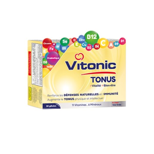 Vitonic Tonus vitalité & bien-être, 30 gélules