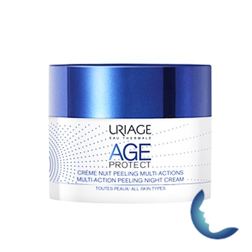 Uriage Age protect crème nuit peeling multi-actions tous types de peaux 50ml