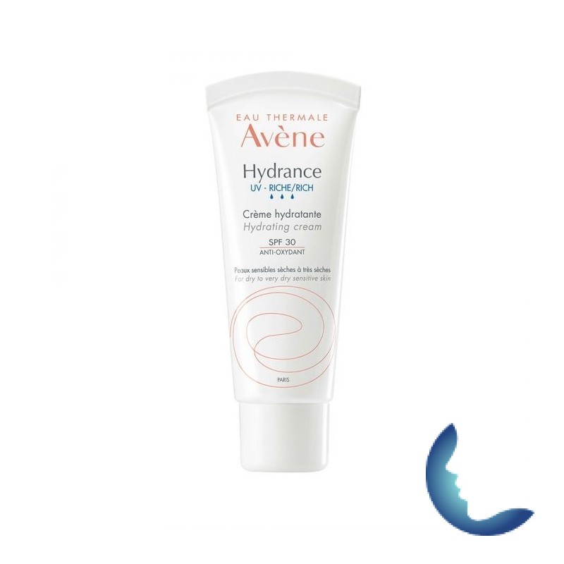 Avène - *Hydrance UV* - Crème visage hydratante riche SPF30 - Peaux  sensibles sèches à très sèches