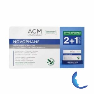 Novophane Complément Alimentaire 2+1gratuit, 180 Gélules