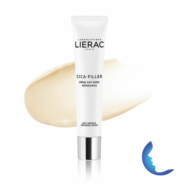 LIERAC Cica-Filler Crème Anti-Rides Réparatrice, 40ml