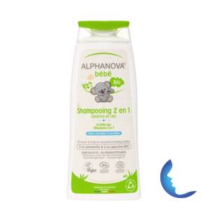 Alphanova shampooing 2en1 croûte de lait 200ml
