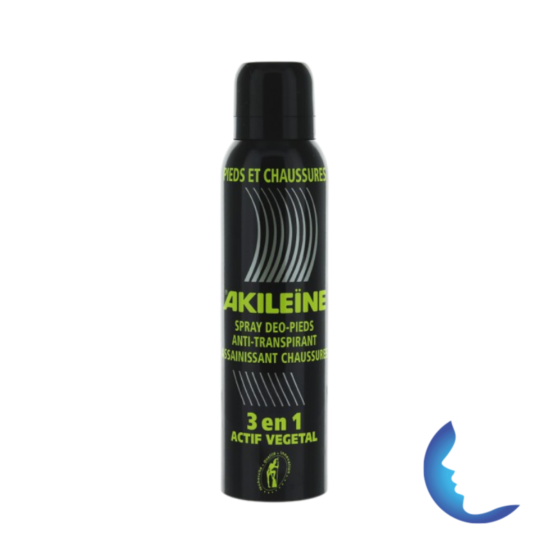 Akileine spray deo-pies anti-transpirant 3en1,150ml