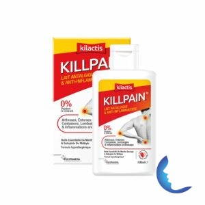 Kilactis KILLPAIN Lait Anti-Douleur Confort Articulaire et Musculaire, 100ml