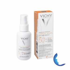 VICHY CAPITAL SOLEIL UV-AGE DAILY FLUIDE ANTI-PHOTOVIEILLISSEMENT SPF50+ 40ML