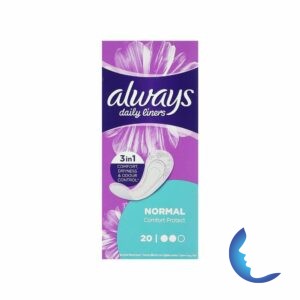 Always Daily Liners Comfort Protect Normal 20 Pièces