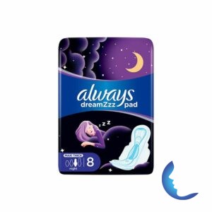 Always Maxi Thick Duo Night 8 Pièces