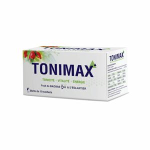Tonimax Complément Alimentaire Tonicité, Vitalité, Energie, 10 Sachets