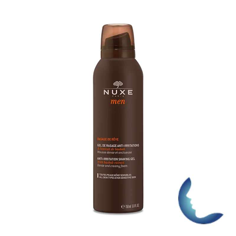 NUXE Men Rasage de Rêve Gel anti irritations, 150ml