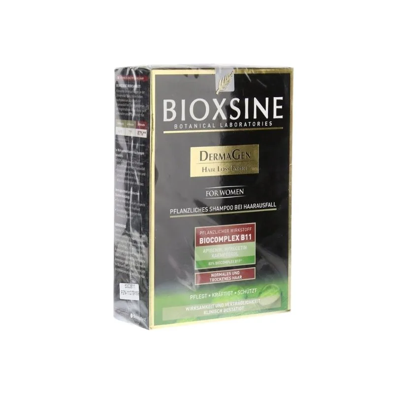 BIOXSINE féminin SHAMPOOING ANTI CHUTE CHEVEUX SECS NORMAUX 300ML