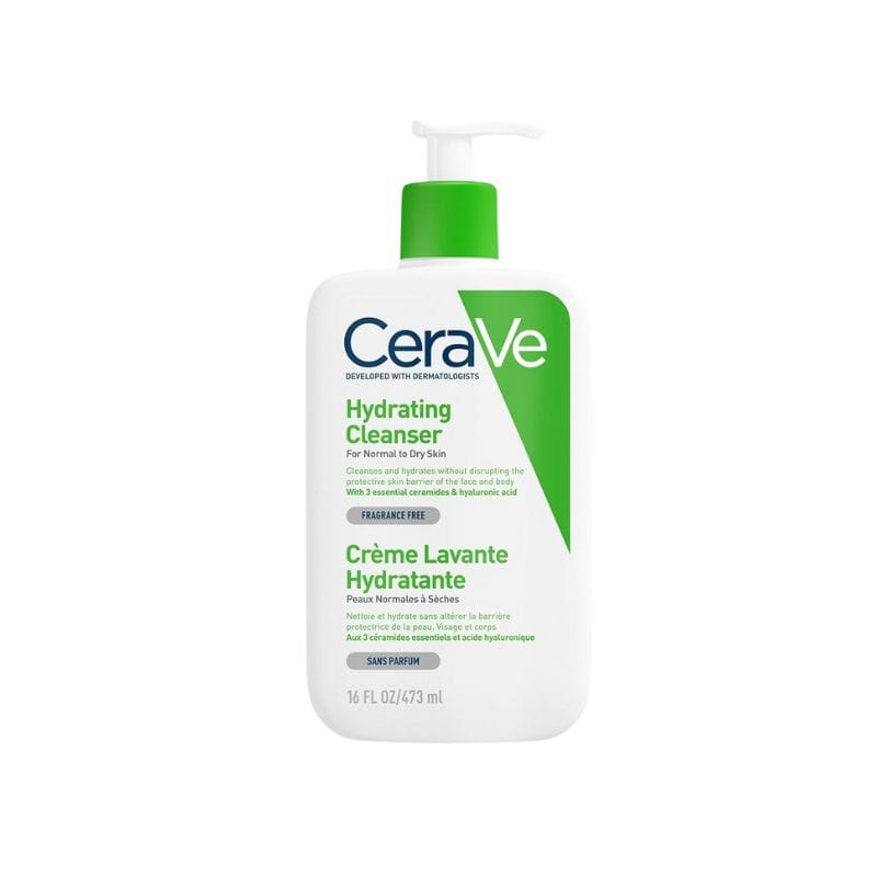 CeraVe Crème Lavante Hydratante Peaux Normale à Sèches