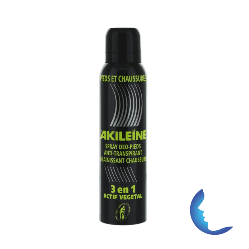Akileine spray deo-pies anti-transpirant 3en1