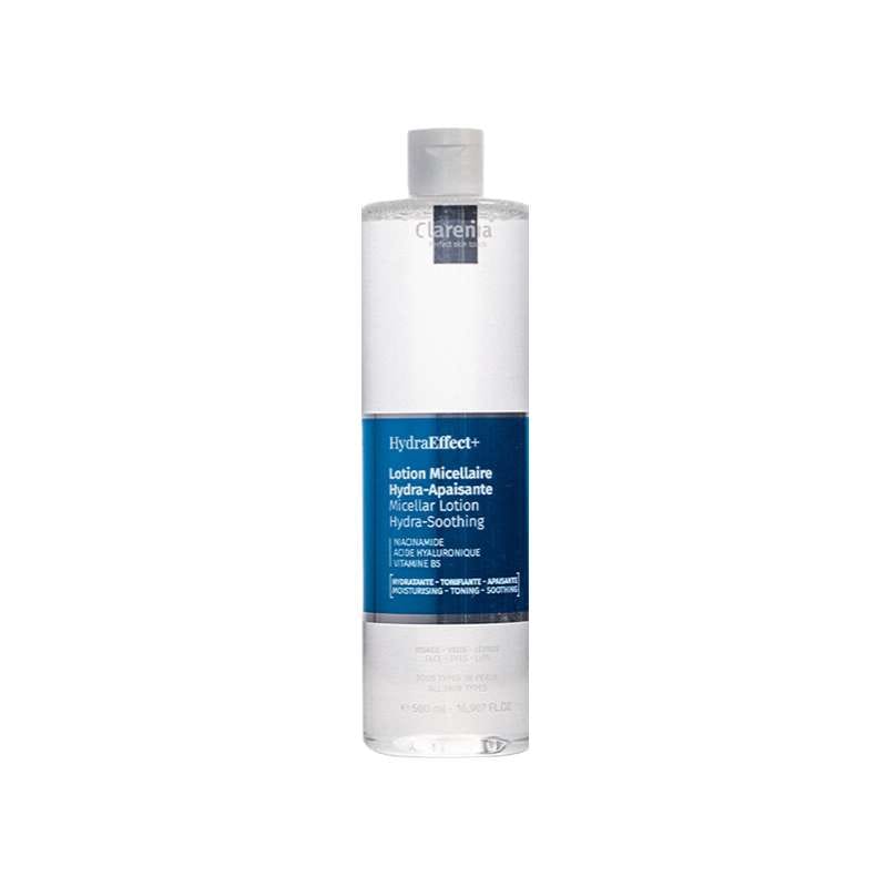 Clarenia HydraEffect+ Lotion Micellaire Hydra-Apaisante