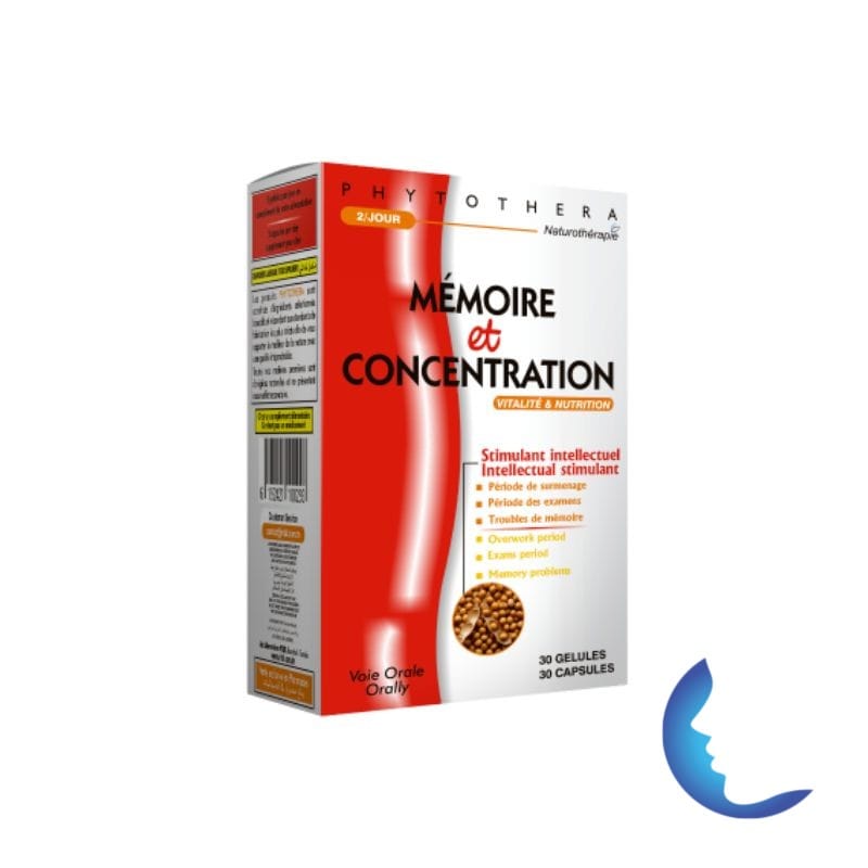 Vital Phytothera Mémoire Et Concentration