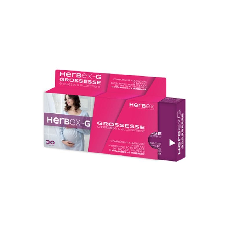 HERBEX-G GROSSESSE ET ALLAITEMENT 30 GELULES