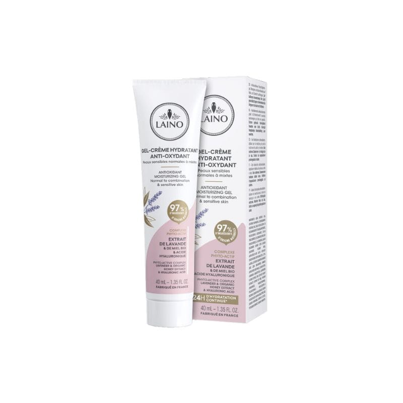 Laino Gel Crème Hydratant Anti-Oxydant Peaux Sensibles Normales à Mixtes
