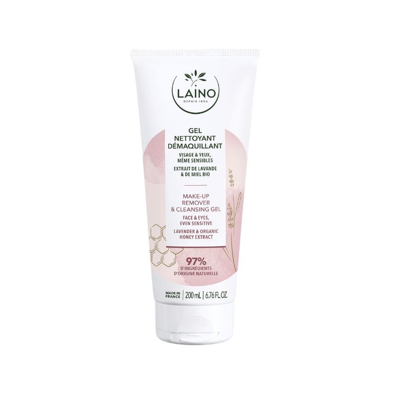Laino Gel Nettoyant Démaquillant Visage Yeux Même Sensibles