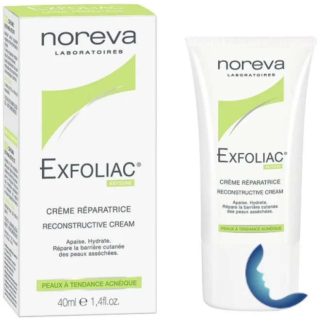 NOREVA - EXFOLIAC - Crème Réparatrice, 40ml