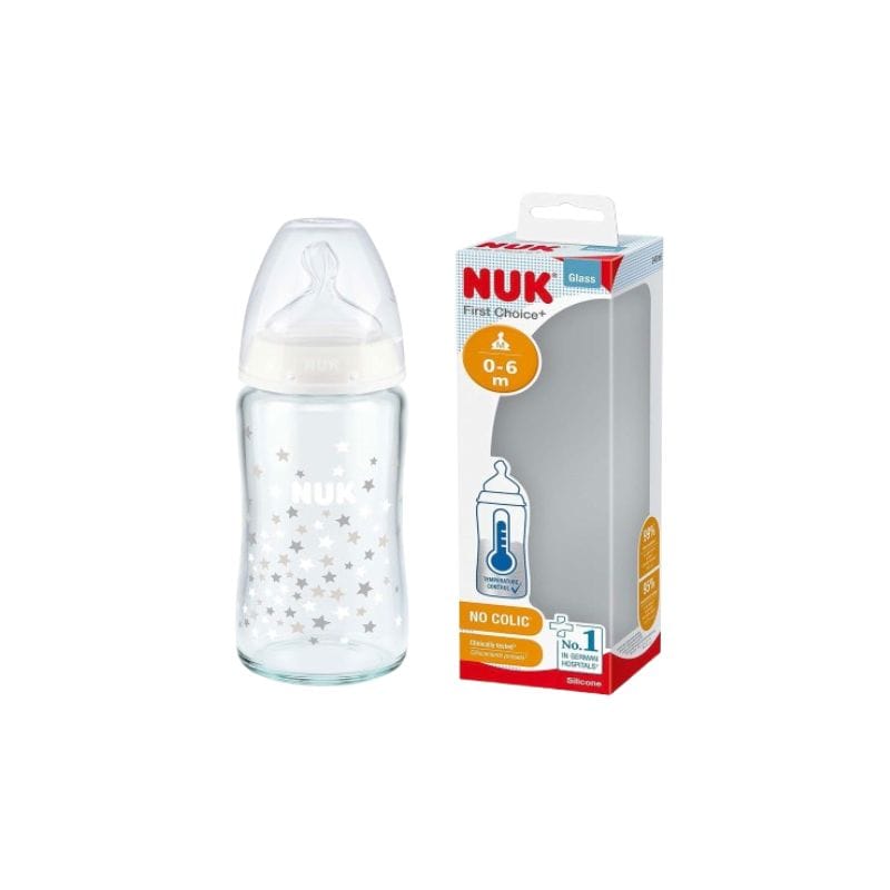 Nuk First Choice Biberon En Verre 0-6M