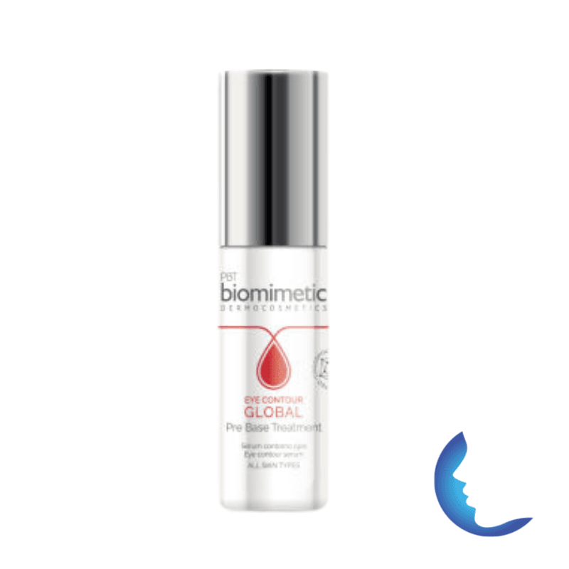 Biomimetic eye contour pre base treatment