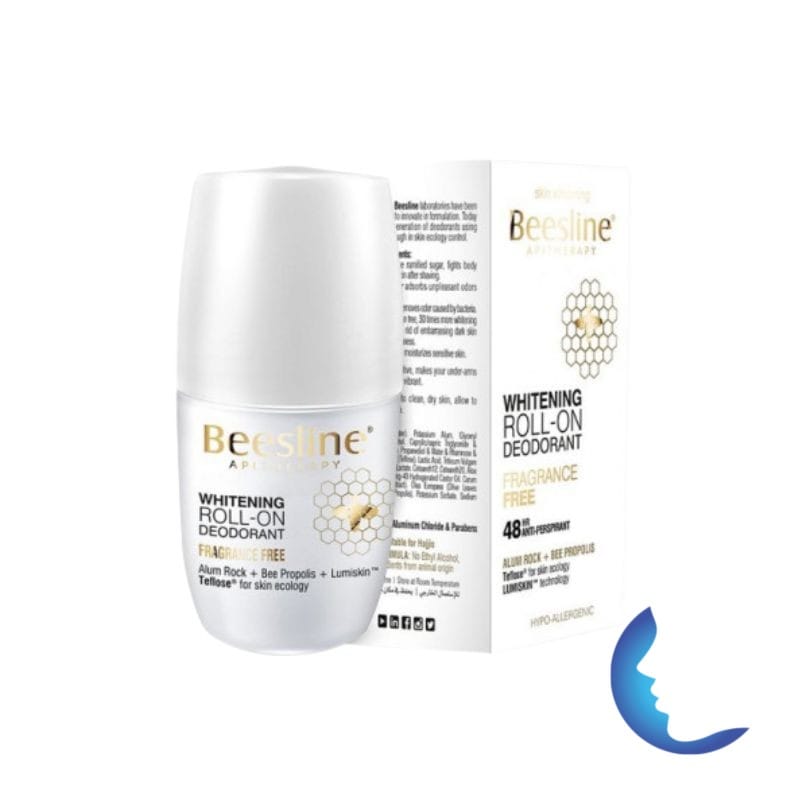 BEESLINE ROLL-ON DEO ECLAIRCISSANT SANS PARFUM 4 EN 1 50ML