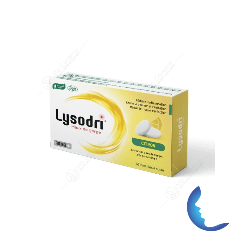 Lysodri Maux De Gorge Citron