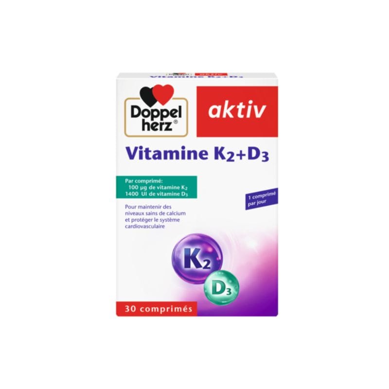 Aktiv Vitamine K2+D3 30 Comprimés