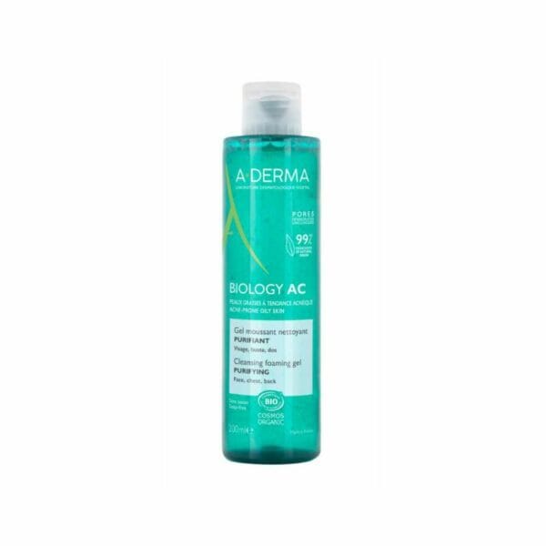 A-DERMA Biology Phys-AC Gel Moussant Purifiant 200ml