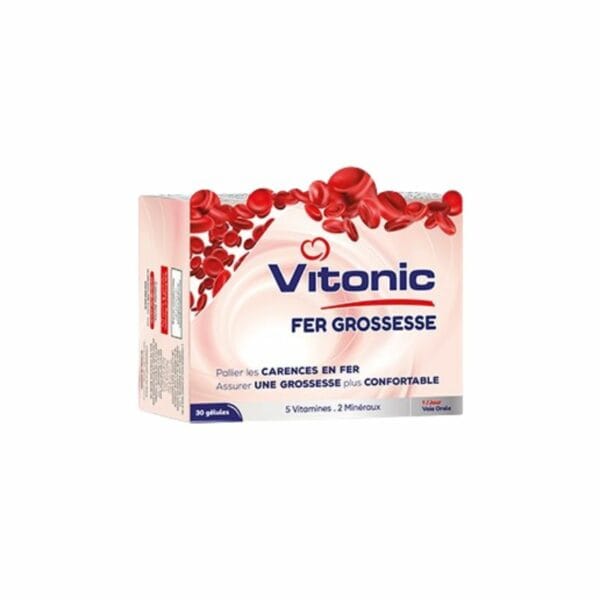 Vitonic Fer Grossesse 30 Gélules