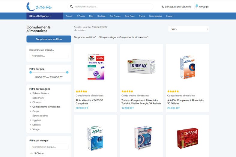 Acheter magnesium pas cher sur Le Coin Para Tunisie