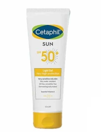 Cetaphil Gel SPF50-Meilleurs écrans solaires pour été 2025 en Tunisie