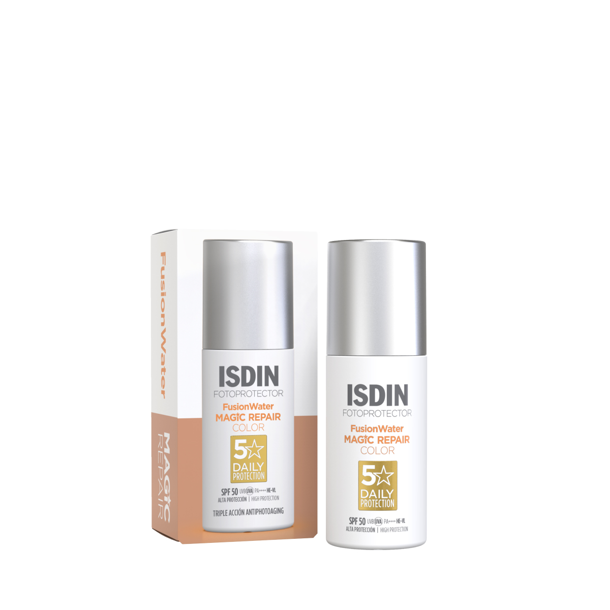 Isdin Fusion Water Magic Repair Teintée Spf 50+