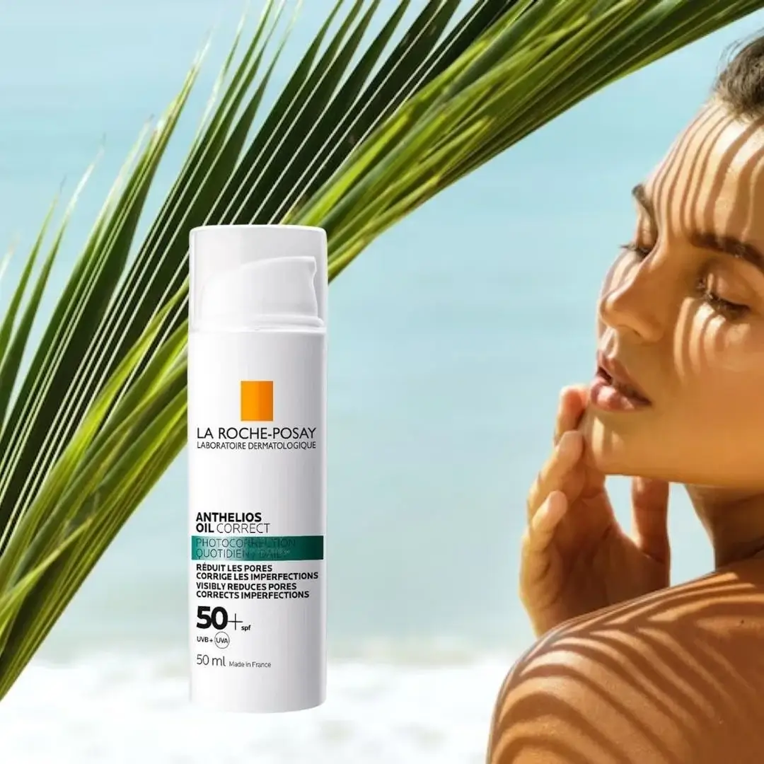 👉 Commandez Anthelios Oil Correct SPF50+ Meilleur écran La Roche-Posay pour peaux grasses ou acnéiques
