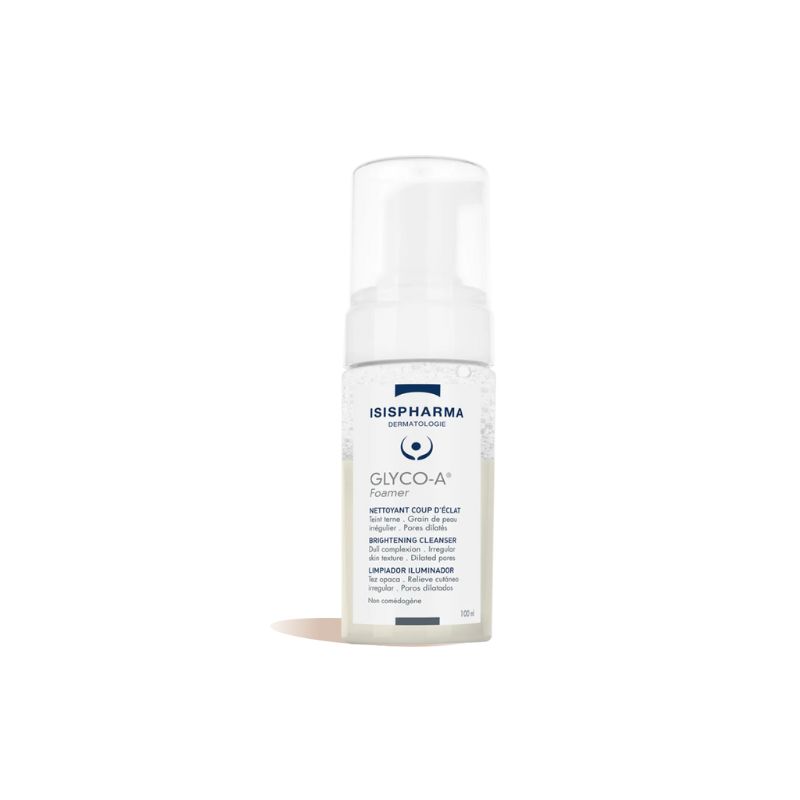 Isispharma Glyco-A Foamer Mousse Nettoyante Coup d'Eclat, 100ml