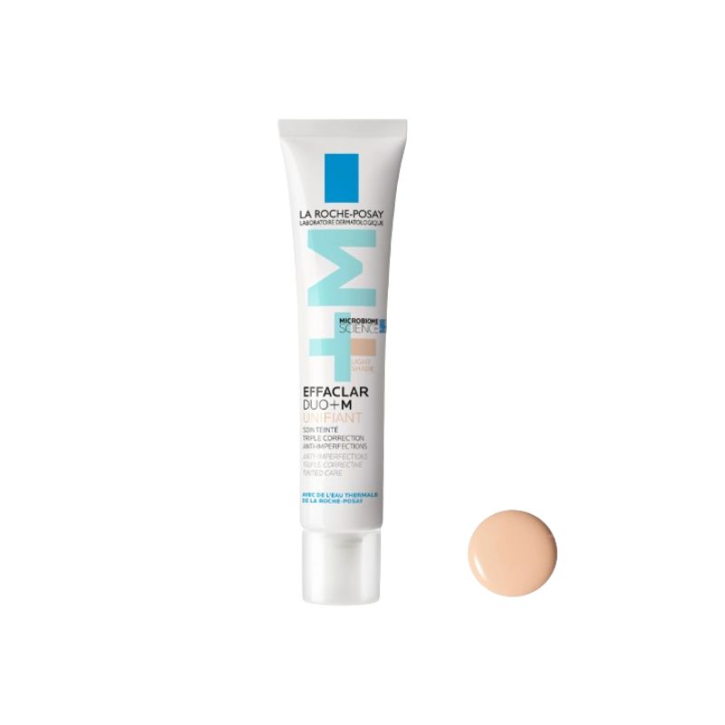 La Roche Posay Effaclar Duo M+ Teinté Unifiant Triple Corrections Anti-imperfections Light, 40ml