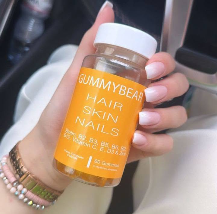 Comment utiliser GUMMYBEAR Hair Skin et Nails 60 Gummies ?