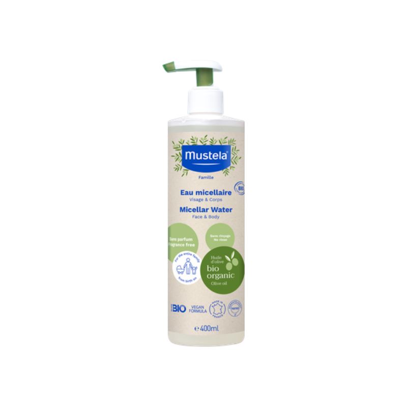 Mustela Bio Eau Micellaire Visage Et Corps, 400ml